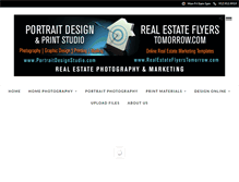 Tablet Screenshot of portraitdesignstudio.com